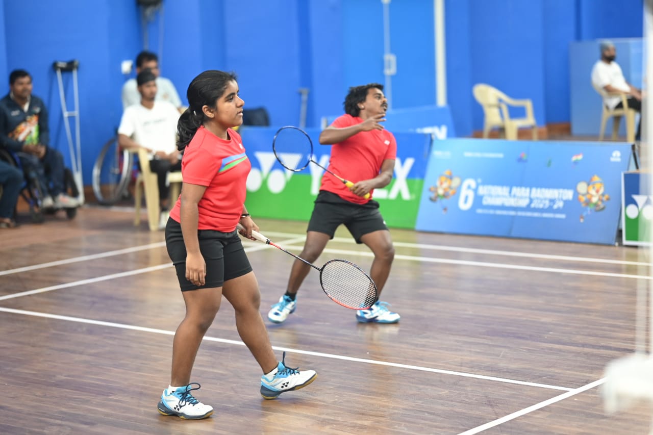 Fierce Encounters Mark Day 2 of 6th National Para Badminton Championship