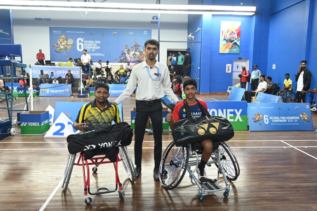 Fierce Encounters Mark Day 2 of 6th National Para Badminton Championship