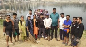 Cleaning campaign: चैती छठ को लेकर बागबेड़ा बडौदा घाट पर सफाई अभियान चलाया गया