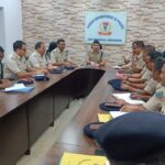 पुलिस अधीक्षक नगर ने थाना प्रभारियों के साथ मासिक अपराध गोष्ठी की