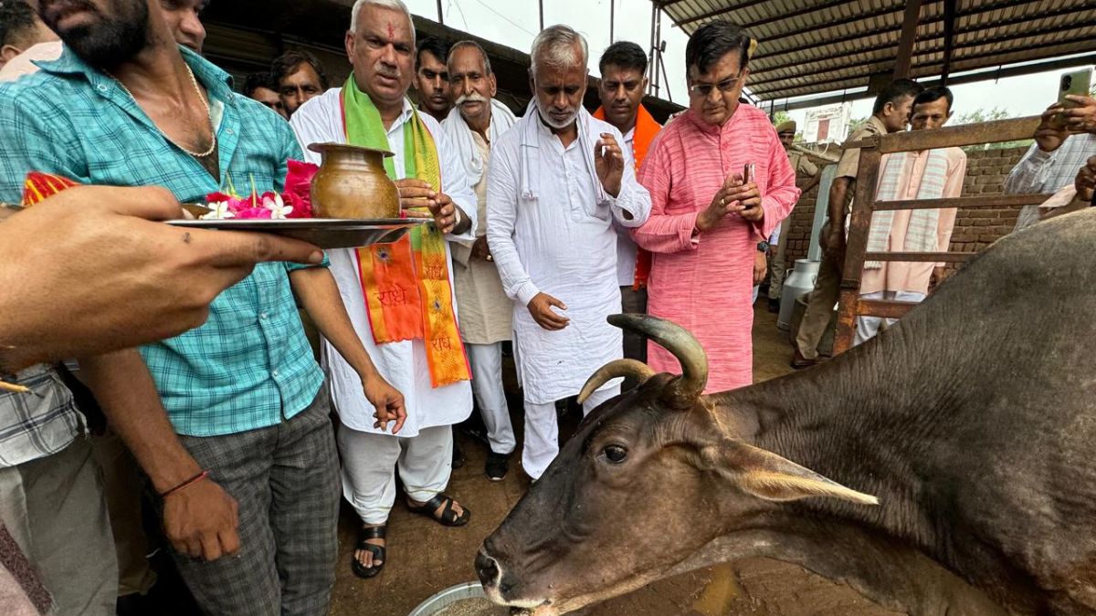 गौ संवर्धन एवं संरक्षण में मोनी बाबा गौशाला बेहतरीन कार्य कर रही है -जवाहर सिंह बेढम