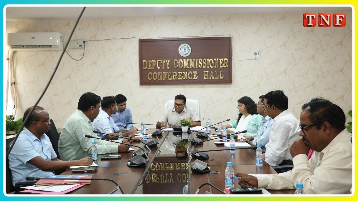 Meeting: पश्चिमी सिंहभूम में स्केल ऑफ फाइनान्स निर्धारण को लेकर बैठक 112 THE NEWS FRAME