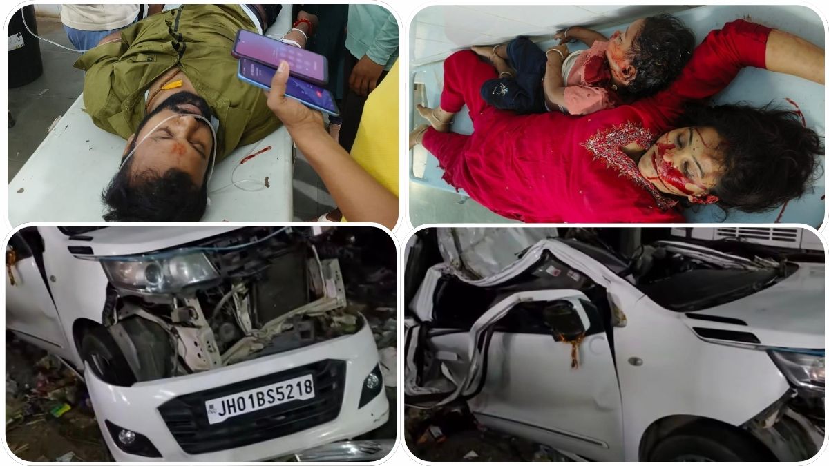 भीषण सड़क हादसा: एक ही परिवार के तीन लोगों की दर्दनाक मौत 112 THE NEWS FRAME
