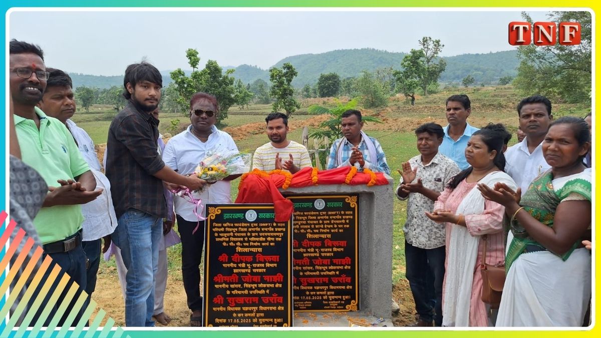 डेंगसरगी एवं नवादा में विधायक ने किया सड़क का शिलान्यास, ग्रामीणों में हर्ष 112 THE NEWS FRAME