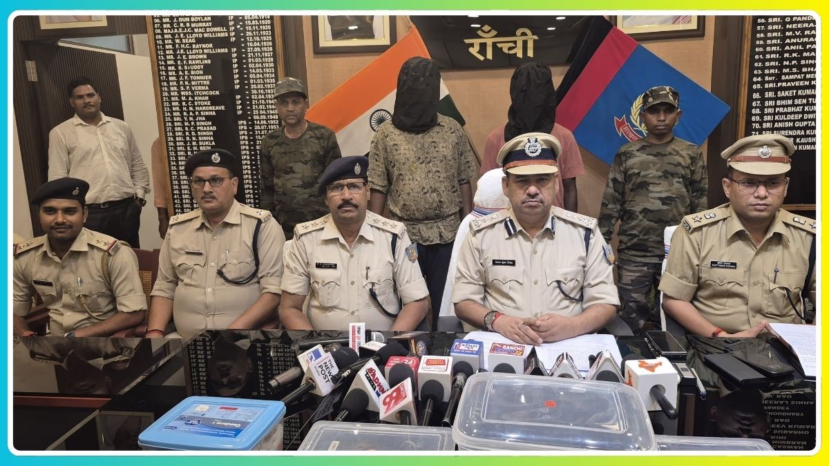Ranchi Police की बड़ी सफलता: टीएसपीसी का जोनल कमांडर दिवाकर गंझू धराया, कई जिलों में था वांछित 114 THE NEWS FRAME