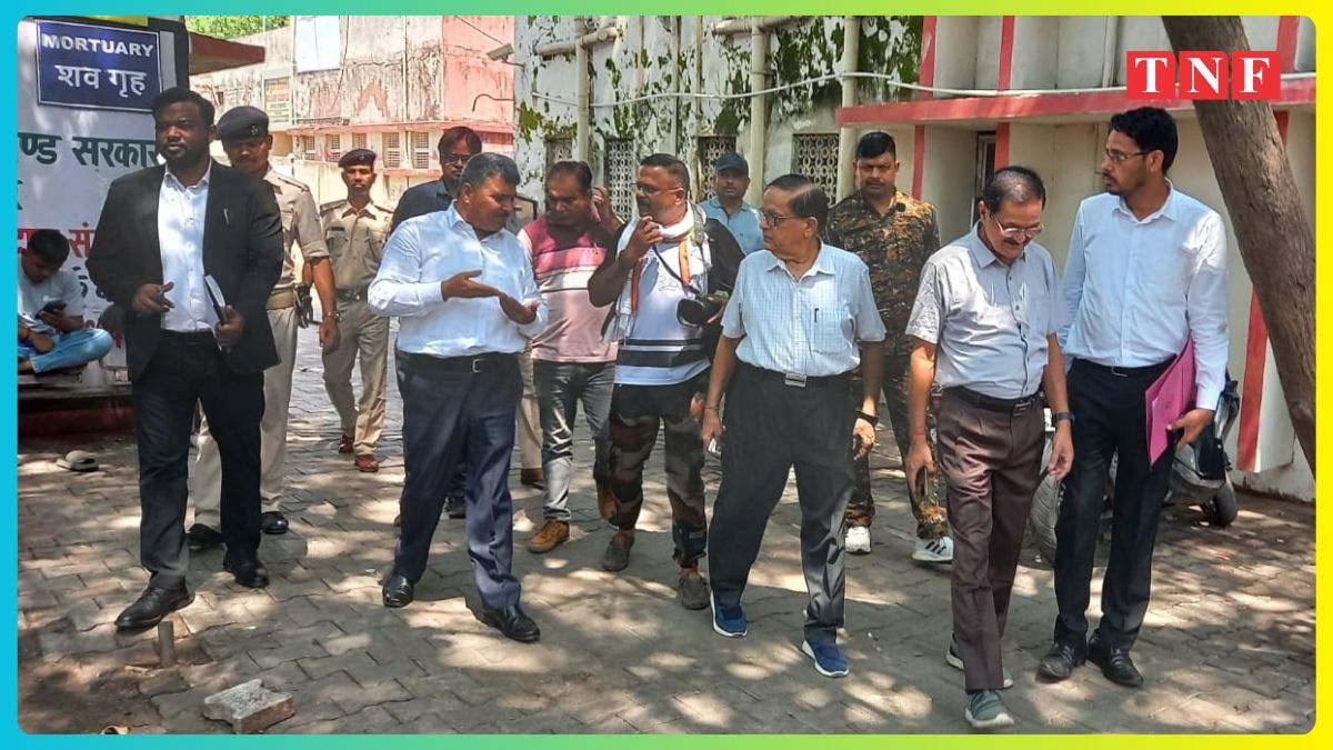 📰 एमजीएम अस्पताल हादसे के बाद प्रधान जिला जज ने किया निरीक्षण, मृतकों के परिजनों को मिलेगा मुआवजा 116 THE NEWS FRAME