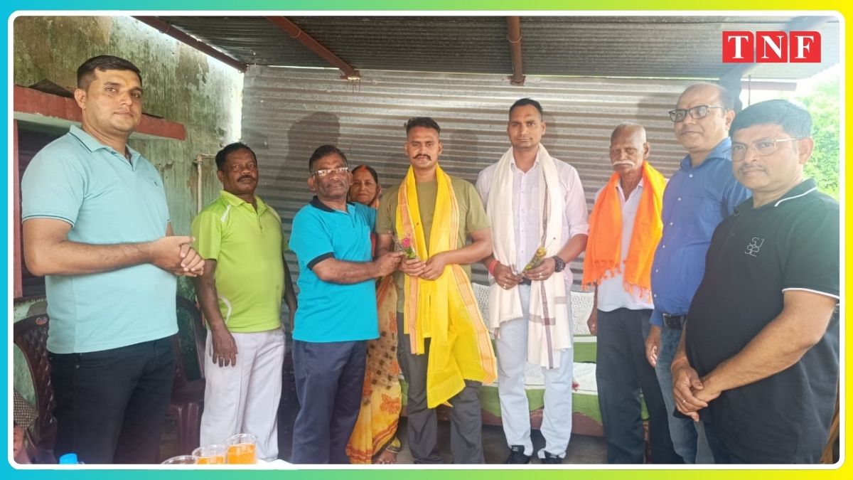 Operation Sindoor के योद्धा धीरज कुमार राय का जमशेदपुर में भव्य स्वागत 112 THE NEWS FRAME