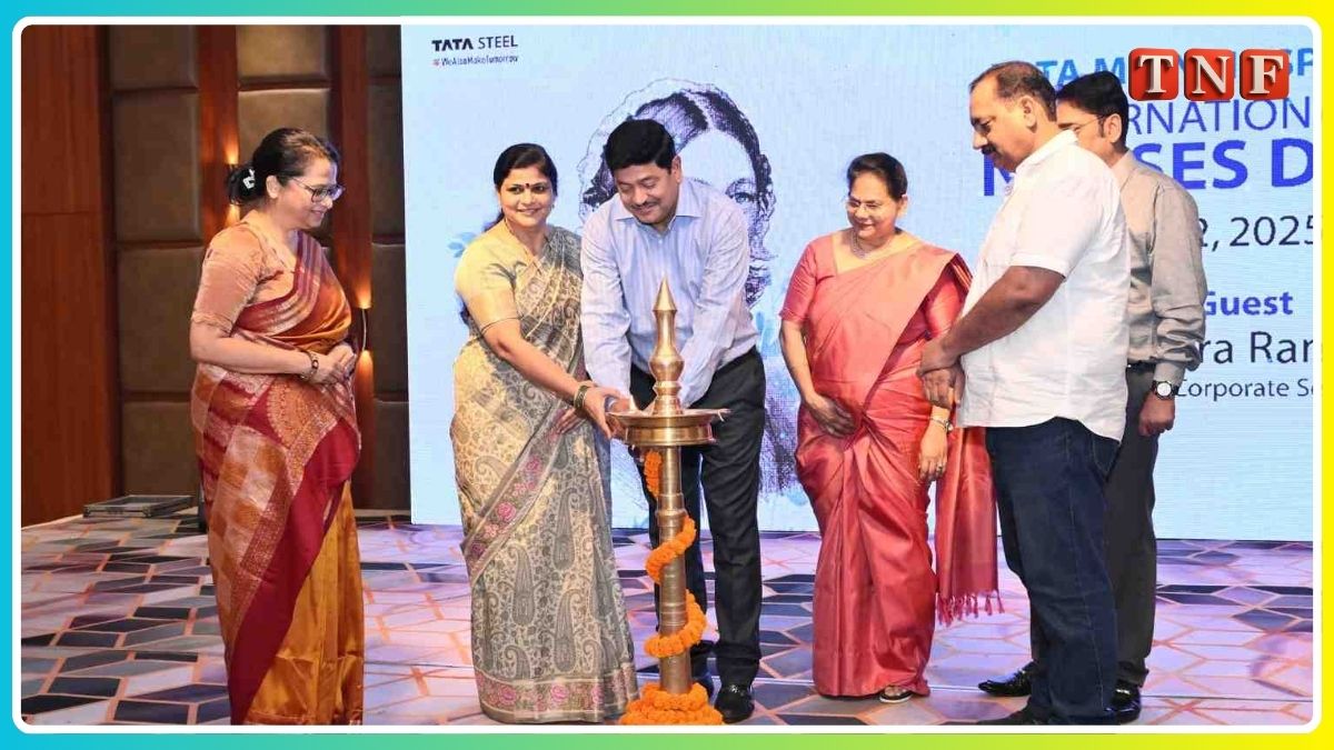 🩺 TATA MAIN HOSPITAL (TMH) ने धूमधाम से मनाया अंतरराष्ट्रीय नर्स दिवस 112 THE NEWS FRAME
