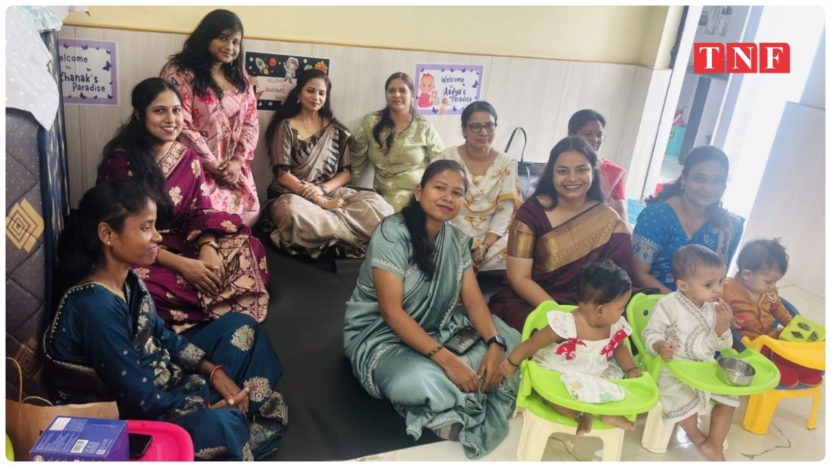 टाटा पावर जोजोबेरा में नव-निर्मित क्रेच: मातृत्व के बाद कार्यस्थल पर लौटने वाली महिलाओं के लिए एक सहायक पहल 113 THE NEWS FRAME