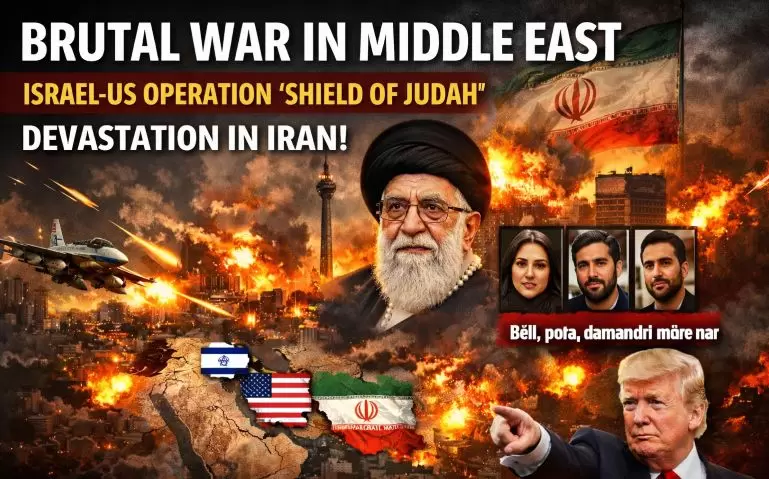 मध्य-पूर्व में युद्ध का विस्फोट