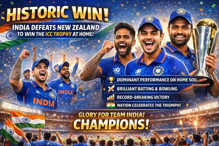 India Histroyal Wins